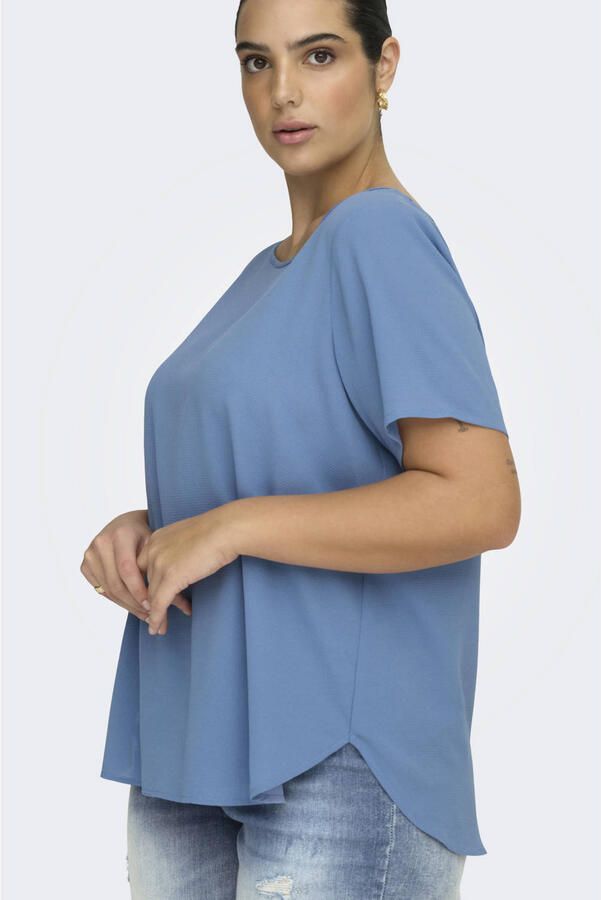 ONLY CARMAKOMA top blauw - Foto 3