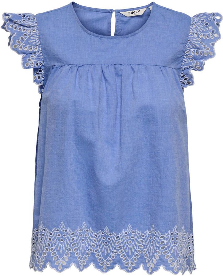 ONLY CARMAKOMA top blauw - Foto 2