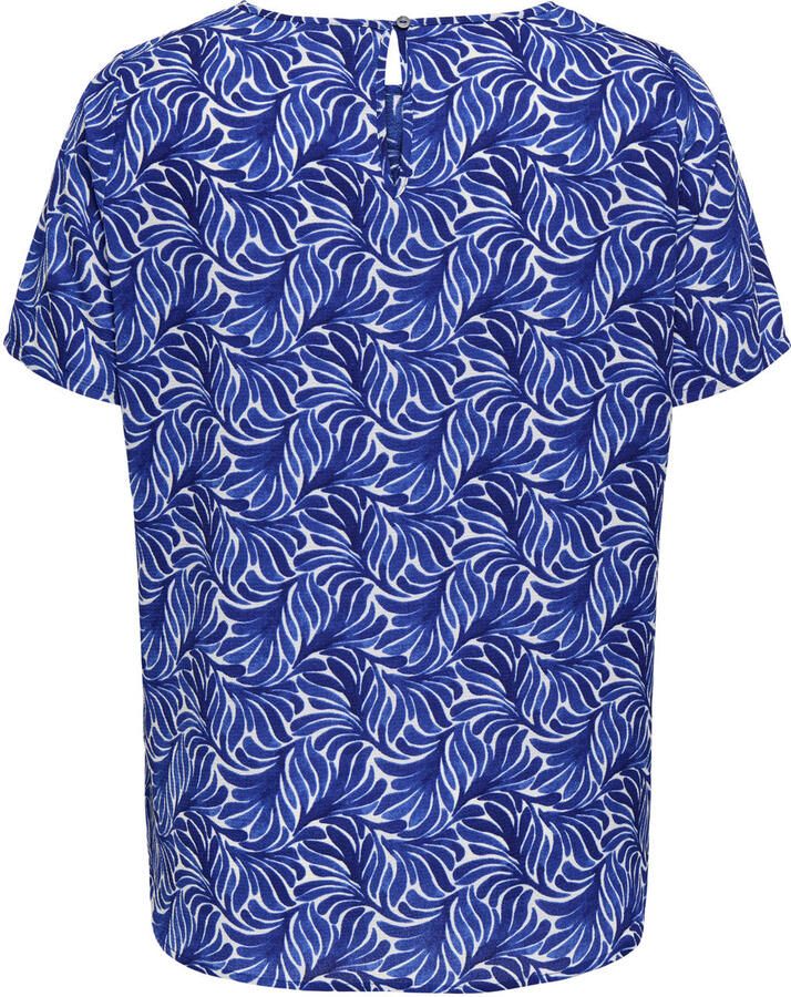 ONLY CARMAKOMA top blauw - Foto 2