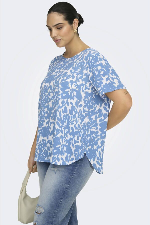 ONLY CARMAKOMA top blauw - Foto 2