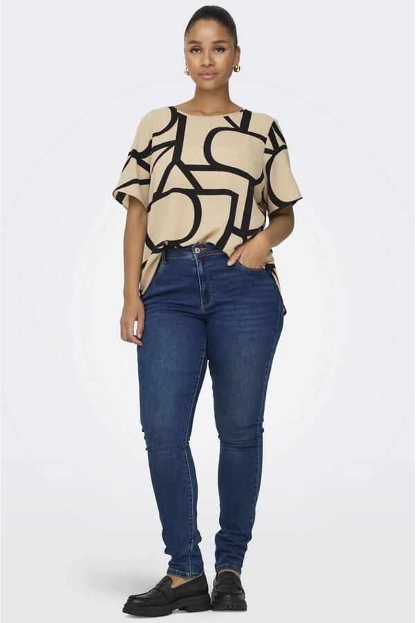 ONLY CARMAKOMA Shirtblouse CARVICA SS TOP WVN NOOS