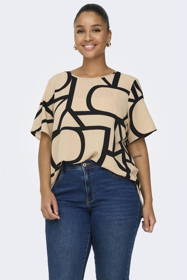 ONLY CARMAKOMA Shirtblouse CARVICA SS TOP WVN NOOS - Foto 3
