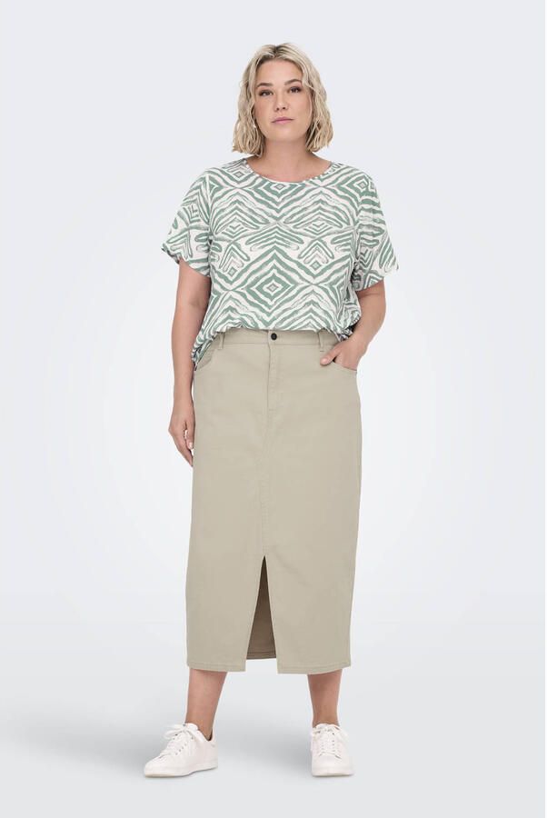 ONLY CARMAKOMA Shirtblouse CARVICA SS TOP WVN NOOS - Foto 2