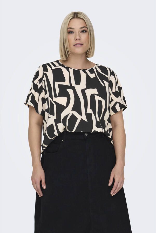 ONLY CARMAKOMA Shirtblouse CARVICA SS TOP WVN NOOS - Foto 3