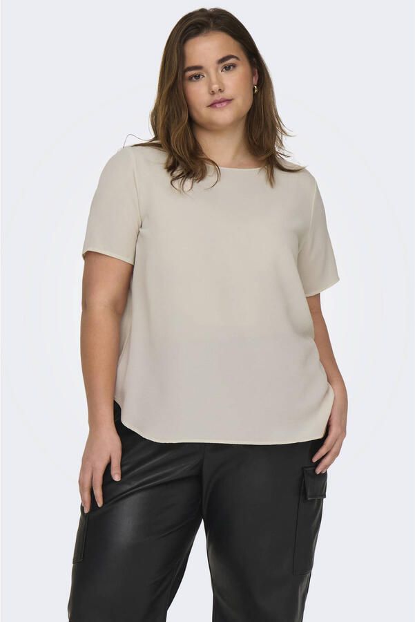 ONLY CARMAKOMA Shirtblouse CARVICA SS TOP WVN NOOS