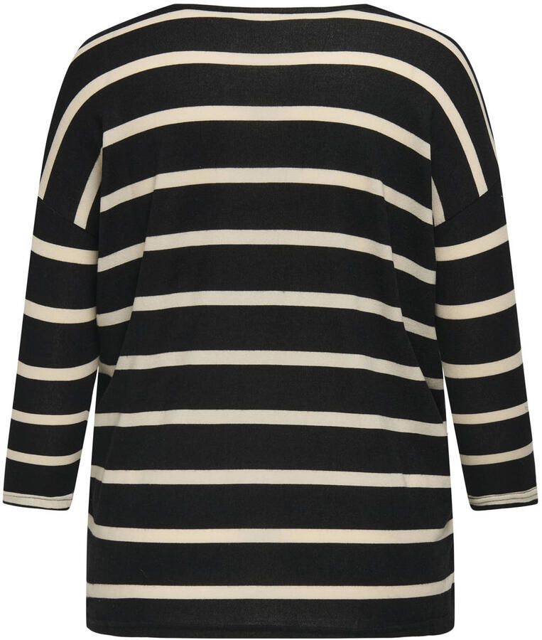 ONLY CARMAKOMA Shirt met 3 4-mouwen CARALBA 3 4 TOP NOOS - Foto 3