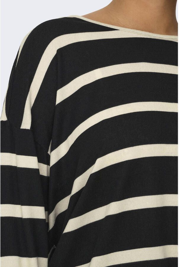 ONLY CARMAKOMA Shirt met 3 4-mouwen CARALBA 3 4 TOP NOOS