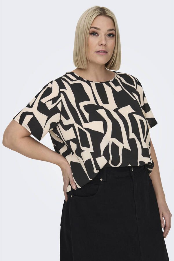 ONLY CARMAKOMA Shirtblouse CARVICA SS TOP WVN NOOS - Foto 2