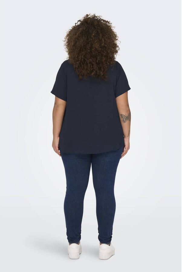 ONLY CARMAKOMA Shirtblouse CARVICA SS TOP WVN NOOS - Foto 1