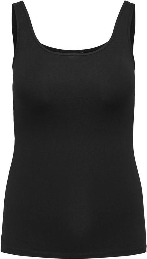 ONLY CARMAKOMA basis singlet CARTIME zwart - Foto 3