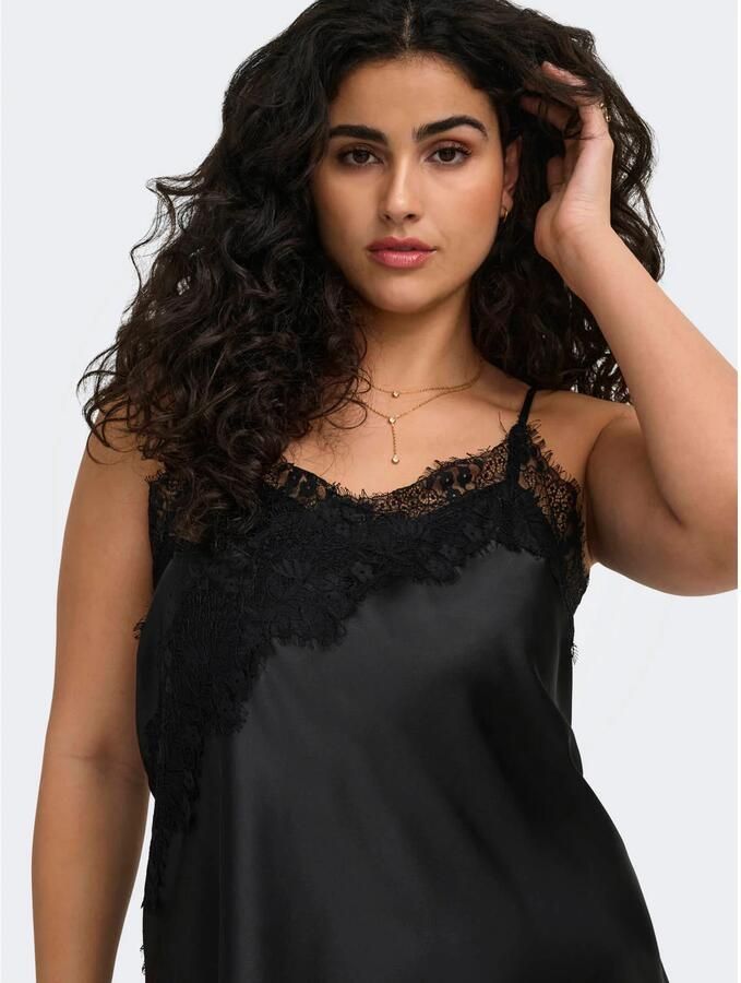 ONLY CARMAKOMA top Plus Size zwart