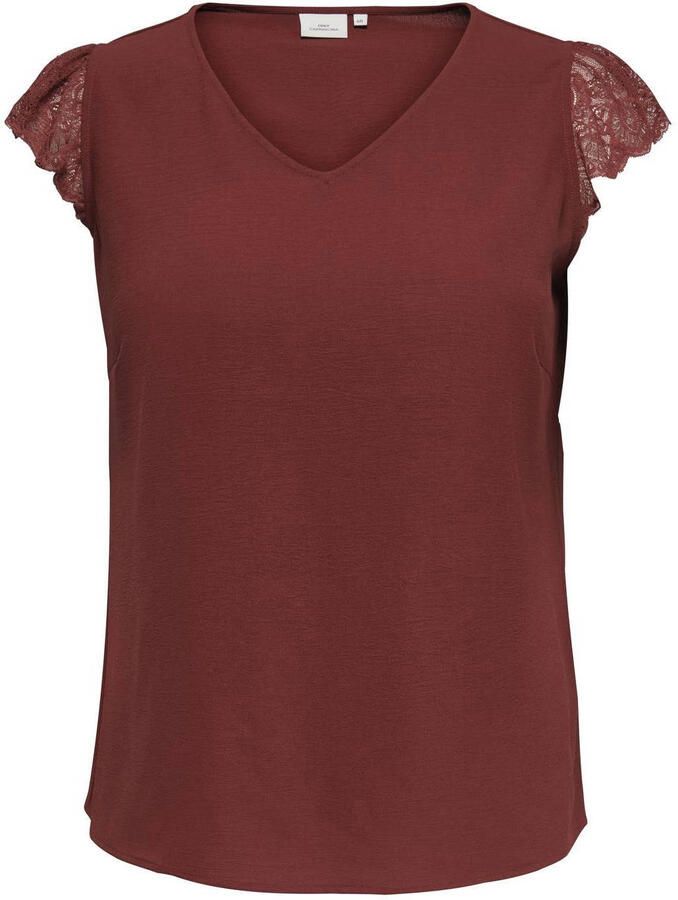 ONLY CARMAKOMA top roodbruin