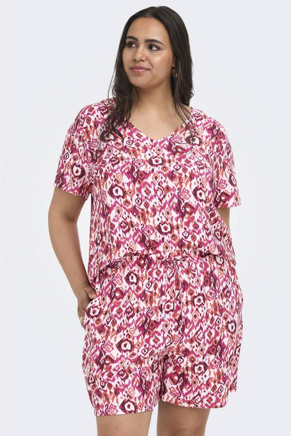 ONLY CARMAKOMA top roze