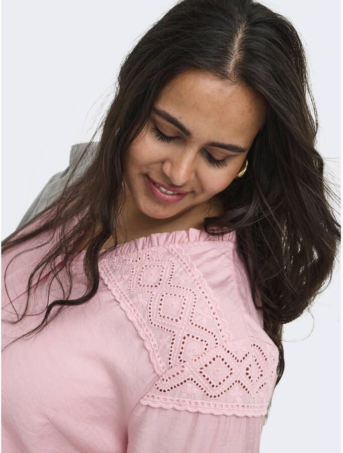 ONLY CARMAKOMA top roze - Foto 2