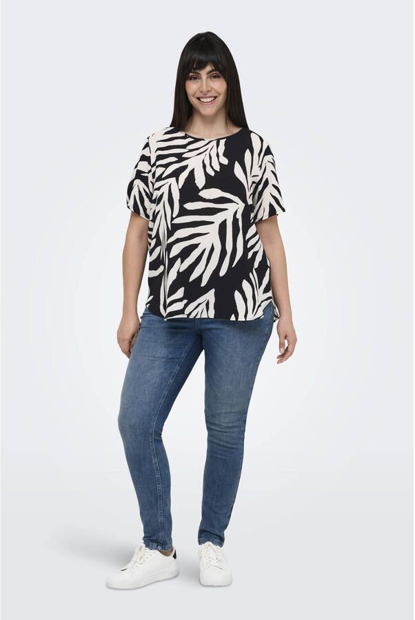 ONLY CARMAKOMA Shirtblouse CARVICA SS TOP WVN NOOS - Foto 2