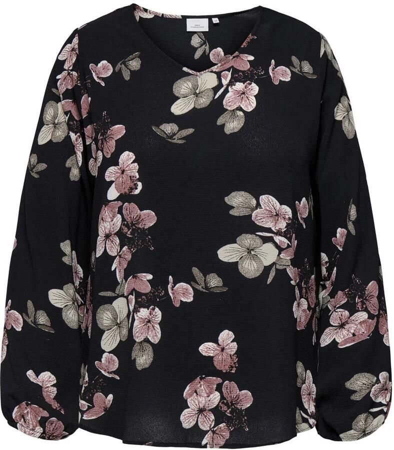 ONLY CARMAKOMA Shirt CARVICA LIFE L S V-NECK TOP WVN NOOS - Foto 2