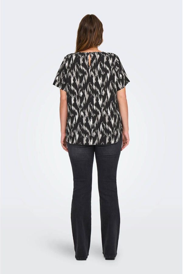 ONLY CARMAKOMA Shirtblouse CARVICA SS TOP WVN NOOS - Foto 2