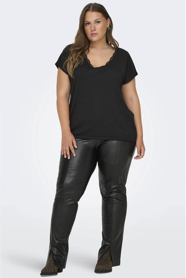 ONLY CARMAKOMA top zwart - Foto 3