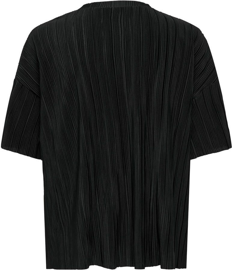 ONLY CARMAKOMA Plisséshirt CARRAVENNA S S PLISSE TOP JRS NOOS - Foto 2