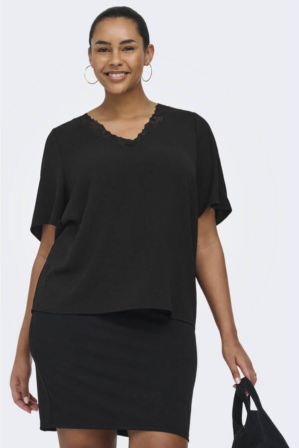 ONLY CARMAKOMA top zwart