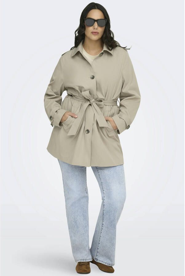 ONLY CARMAKOMA trenchcoat beige
