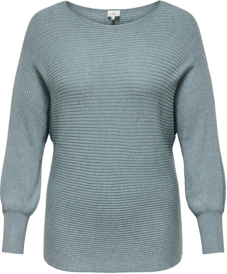 ONLY CARMAKOMA Gebreide trui CARNEW ADALINE LIFE L S PULLOVER KNT