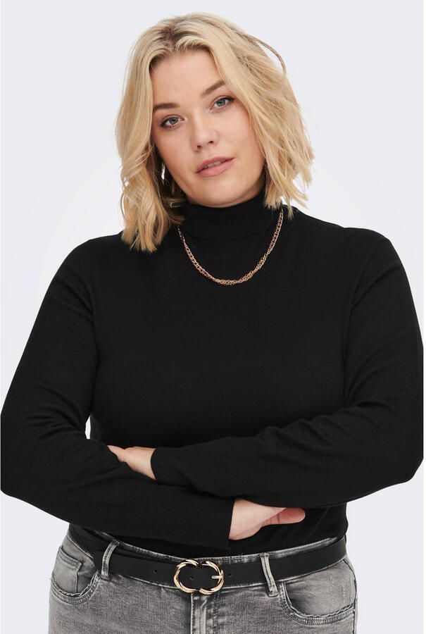 ONLY CARMAKOMA Coltrui CARVENICE LIFE LS ROLL PULLOVER KNT