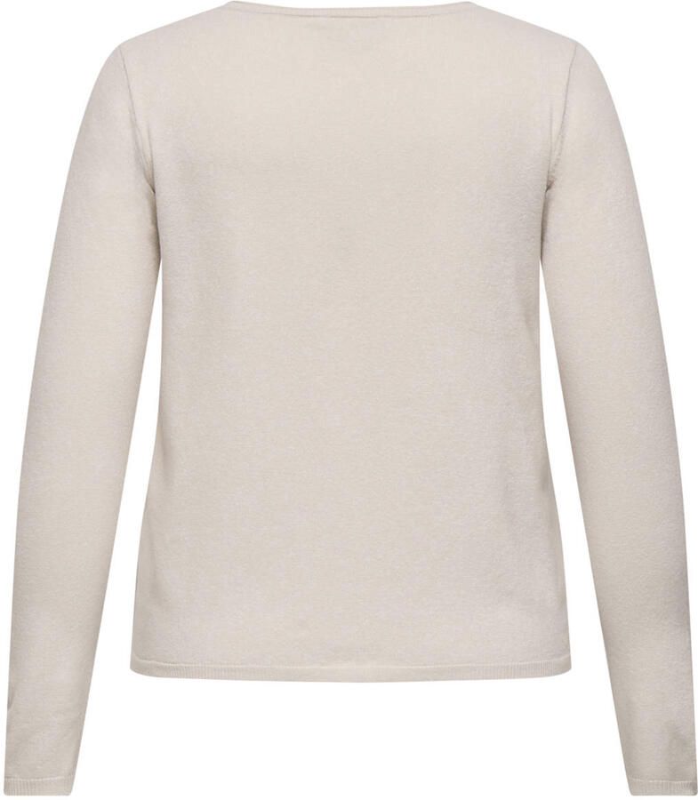 ONLY CARMAKOMA vest beige gebreid - Foto 2