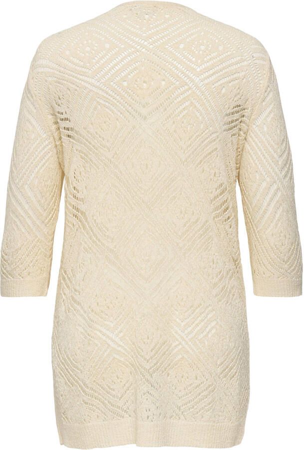 ONLY CARMAKOMA Vest CARWISTY 3 4 SL OPEN CARDIGAN KNT