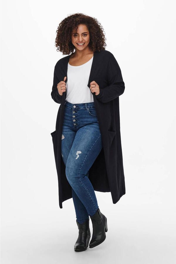 ONLY CARMAKOMA Vest CARNEW ESLY LS OPEN LONG CARDIGAN NP KNT - Foto 2