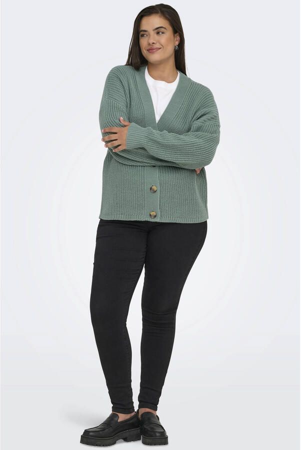 ONLY CARMAKOMA Vest CARCAROL NICE L S CARDIGAN KNT NOOS - Foto 2