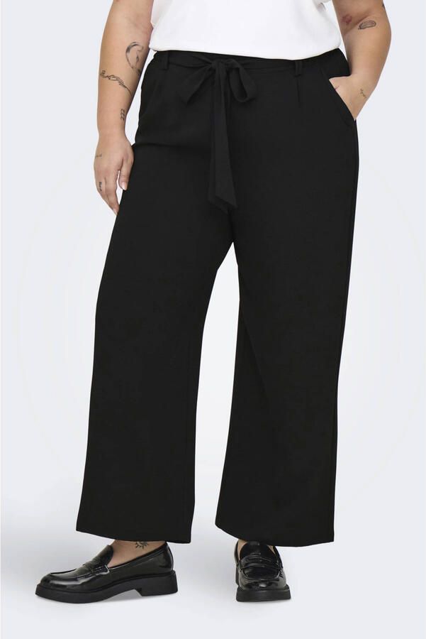 ONLY CARMAKOMA Comfortbroek CARLUX LIFE PALAZZO ANKLE PANT NOOS