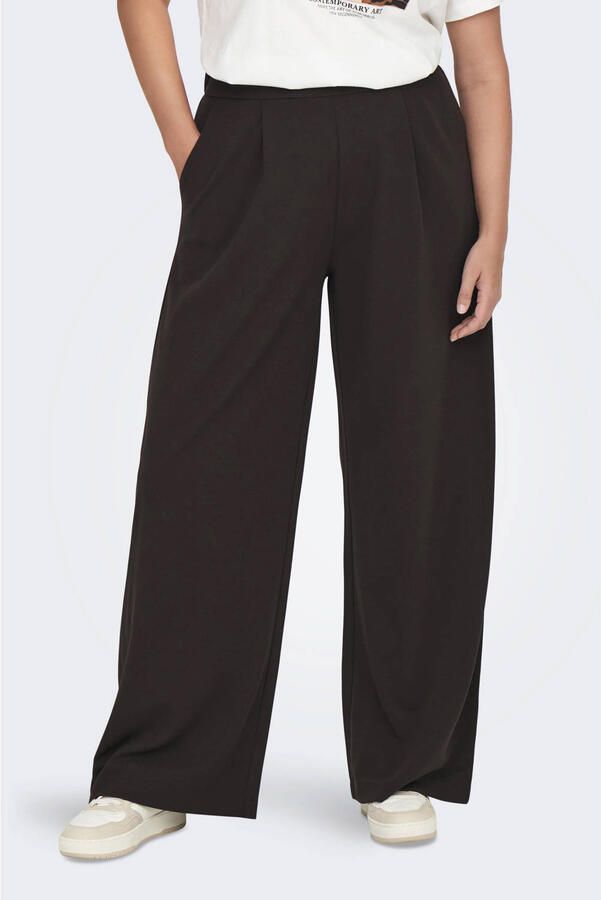 ONLY CARMAKOMA Wide leg high waist casual broek