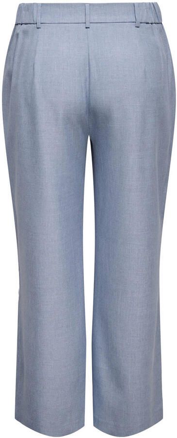 ONLY CARMAKOMA wide leg high waist pantalon blauw - Foto 2
