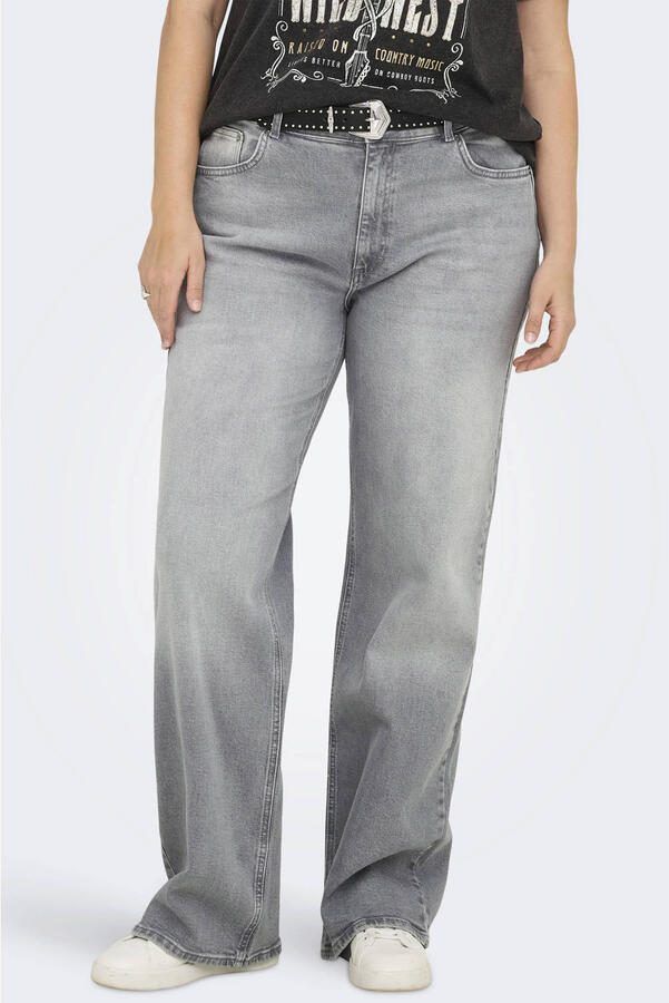 ONLY CARMAKOMA wide leg jeans grey denim