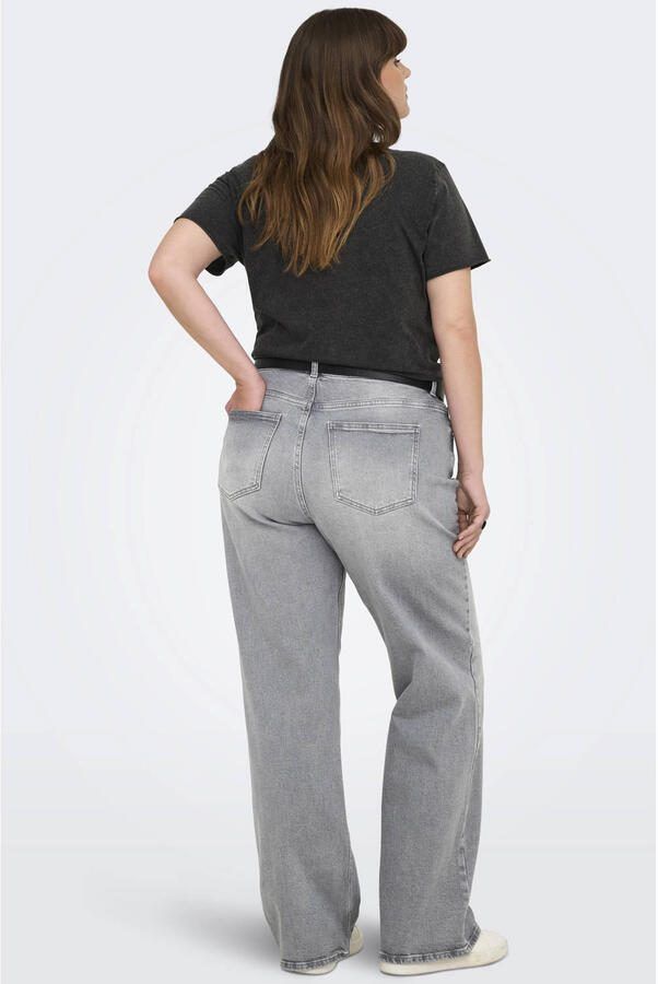ONLY CARMAKOMA wide leg jeans grey denim - Foto 2