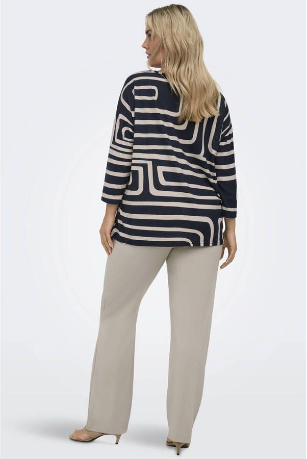 ONLY CARMAKOMA wide leg regular waist casual broek - Foto 2