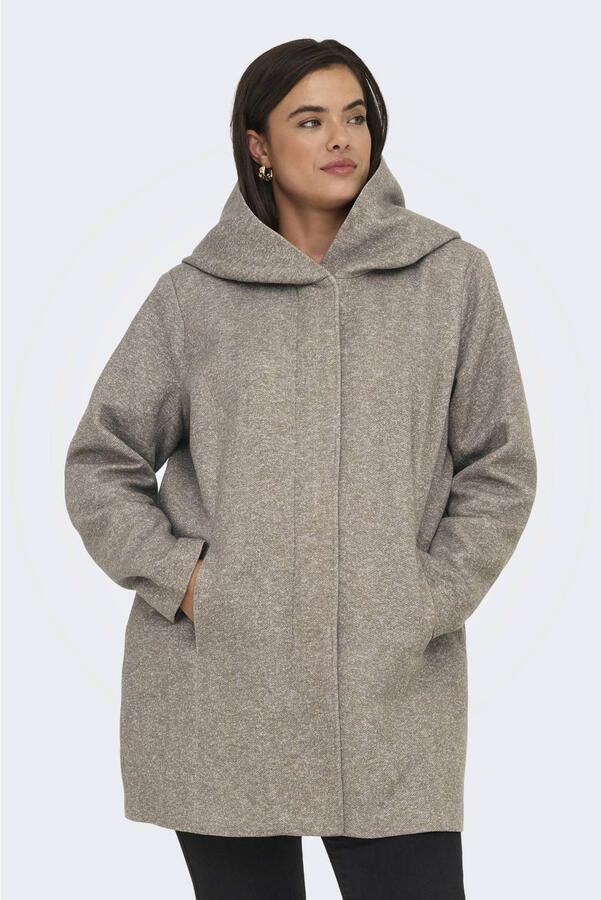 ONLY CARMAKOMA Korte jas CARSEDONA LIGHT COAT OTW NOOS