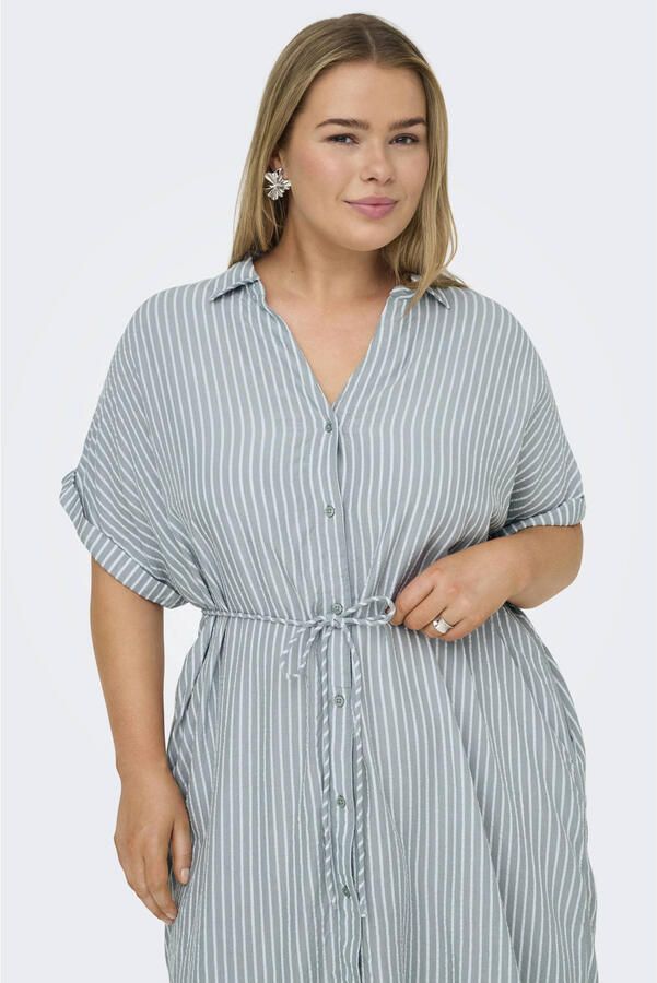 ONLY CARMAKOMA Zomerjurk CARPENNA S S LOOSE KNEE DRESS AOP - Foto 3