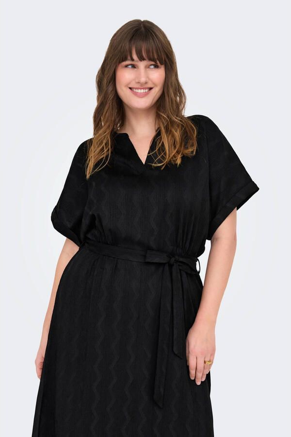ONLY CARMAKOMA zomerjurk zwart