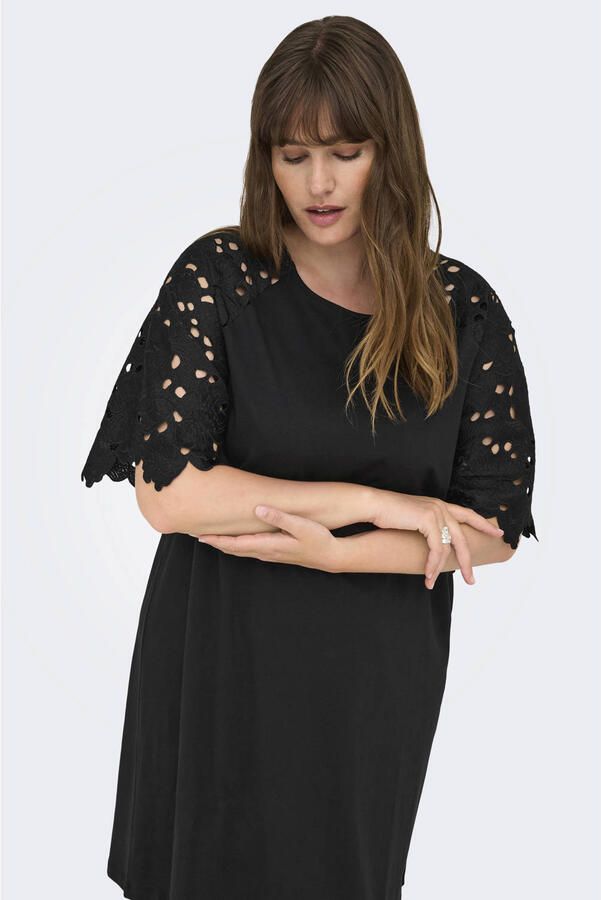 ONLY CARMAKOMA zomerjurk zwart - Foto 3