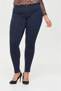 ONLY CARMAKOMA push up regular waist skinny jeans CARTHUNDER dark denim