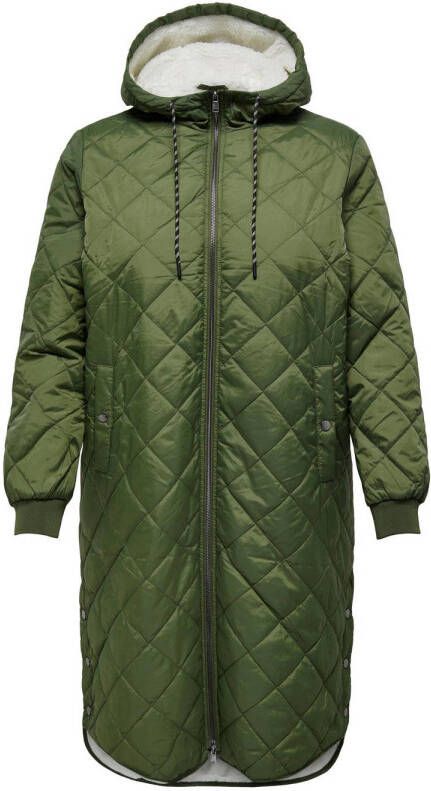 ONLY CARMAKOMA Gewatteerde jas CARNEWSANDY QUILT COAT CC OTW