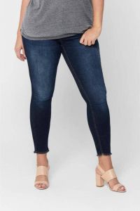 ONLY CARMAKOMA Skinny fit jeans CARWILLY REG SK ANK JNS in washed-out look