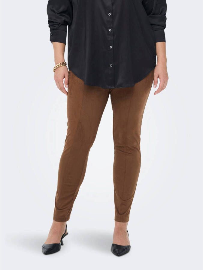 ONLY CARMAKOMA PLUS SIZE legging in suèdelook
