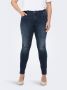 ONLY CARMAKOMA PLUS SIZE jeans met labelpatch model 'Carsally' - Thumbnail 1