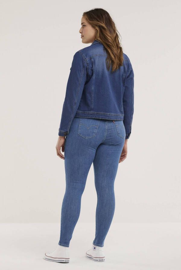 ONLY CARMAKOMA spijkerjasje CARWESPA dark denim