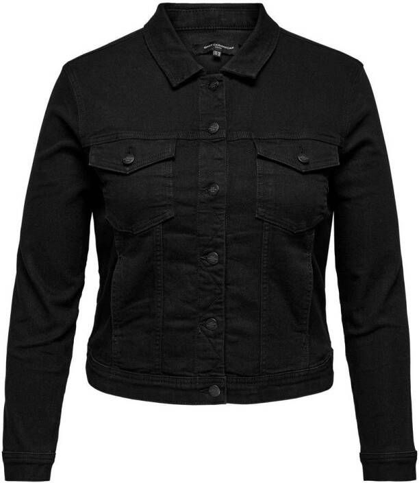 ONLY CARMAKOMA Jeansjack CARWESPA LS JACKET BLACK DNM
