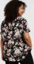 ONLY CARMAKOMA PLUS SIZE blouseshirt met bloemenmotief model 'Carvica' - Thumbnail 1