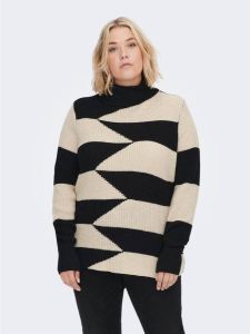 ONLY CARMAKOMA PLUS SIZE coltrui met all-over motief